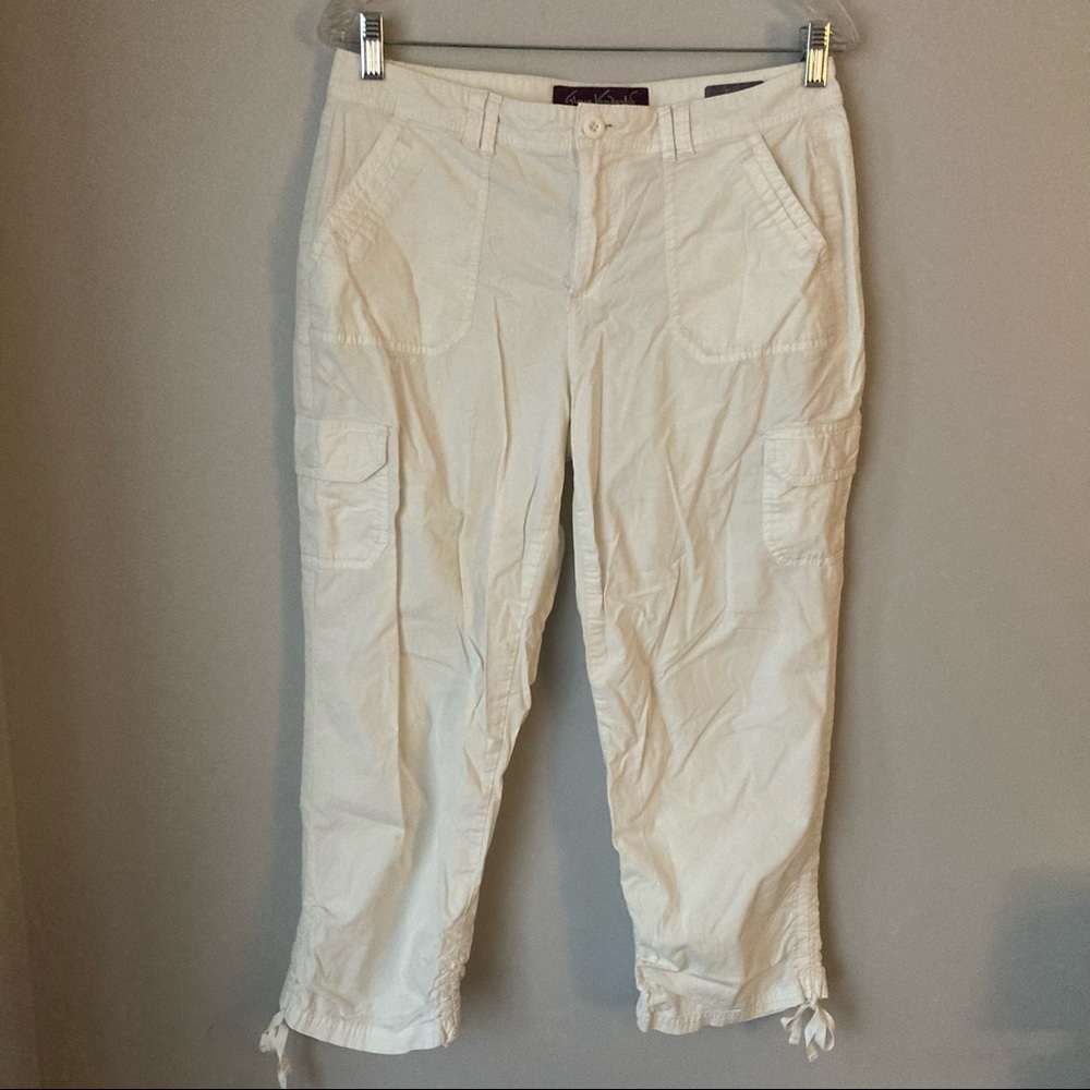 Gloria Vanderbilt Crop Cargo Pant